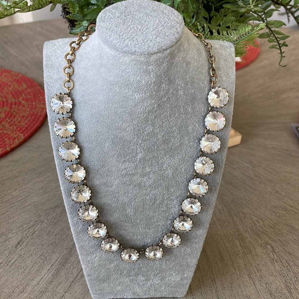 J. Crew Rivoli Crystals Necklace